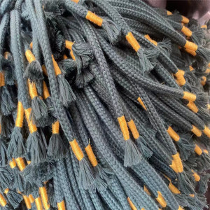 Nhà Máy Tùy Chỉnh 100% Polyester Dây Vòng Dây Kéo Hoodie Chuỗi Với Lời Khuyên Kim Loại Màu Ưa Thích Dây Cho Giày - Product Image 2