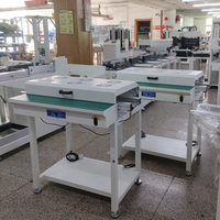 Table de transfert de convoyeur automatique SMT SHENGDIAN, hotte de refroidissement à air, four de refusion, placement de composants de circuit imprimé, composant moteur principal 220V