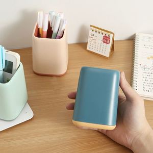 Contenedor de Almacenamiento Multifuncional para Escritorio, Organizador de Pinceles de Maquillaje y Papelería con Diseño Atractivo y Combinación de Colores - Product Image 4