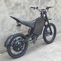 HCBK-SS30 22000W Stealth Bomber 72V75AH Batterie intégrée Puissant scooter électrique tout-terrain Vélo électrique 72V