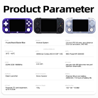 Nouvelles consoles de jeux vidéo portables MINI ZERO 28 rétro, écran IPS de 2,8 pouces, visionnement complet, système Android open source