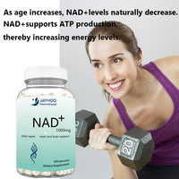 Complément alimentaire de vitamine NAD+ 1000 mg, procure de l'énergie, soutient le système immunitaire, 90 capsules végétaliennes, sans OGM, sans gluten, pour adultes et nouveau-nés