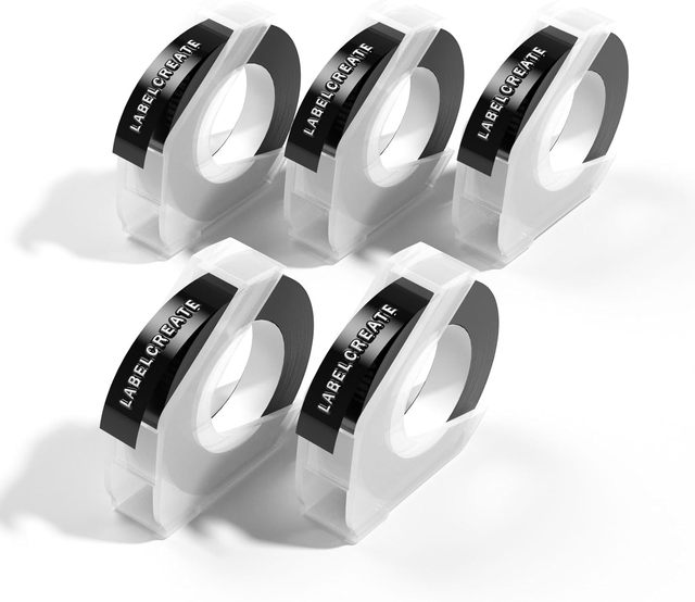 Phomemo E975 Embossing Label Maker Printer Ribbons Handheld Printer Label Sticker Suitable for Dymo Embossing Label 3D Printing