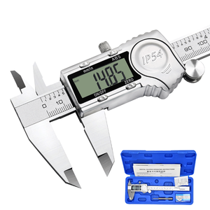Pinza <span class=keywords><strong>Vernier</strong></span> calibro elettronico IP54 impermeabile in acciaio inossidabile pinza digitale 0.01mm da 6 pollici da 0 a 150mm - Product Image 1