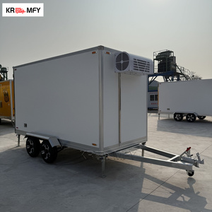 Remolque Refrigerado Certificado Orgánico para el Transporte de Alimentos Saludables y Verduras Sin Pesticidas - Product Image 2