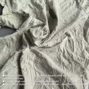 Trapos de algodón 100% para mecánicos de automóviles, de color claro, tipo camiseta, de 1KG a 100KG, importadores de trapos de limpieza de colores en Japón - Product Image 4