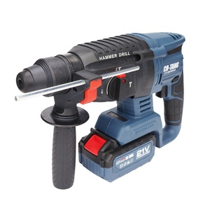 Martillo Perforador Rotatorio Inalámbrico Profesional de 21V con Motor Eléctrico sin Escobillas para Concreto, Herramienta de Impacto a Batería de Litio - Product Image 3