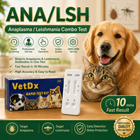 Veterinaire CPV/CCV/CRV snelle testkit voor diagnostiek van hondendiarree in fecesmonsters