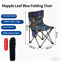 Ensemble de chaises pliantes en métal pour l'extérieur, table portable, camping, pique-nique, jardin, plage, parc, pêche, mobilier moderne, noir, léger