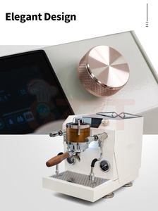 Machine à expresso italienne semi-automatique VFE à double chaudière pour usage commercial, domestique, bureau et café, chaudière à vapeur de 1,8 L, chaudière à café de 0,85 L - Product Image 4