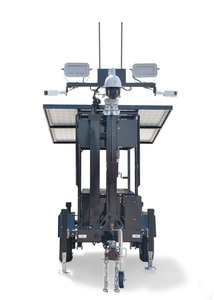 Solar Trailer With Camera Surveillance <b>Towers</b> in USA UST600 Solar Trailer With Camera UST600 - Product Image 2