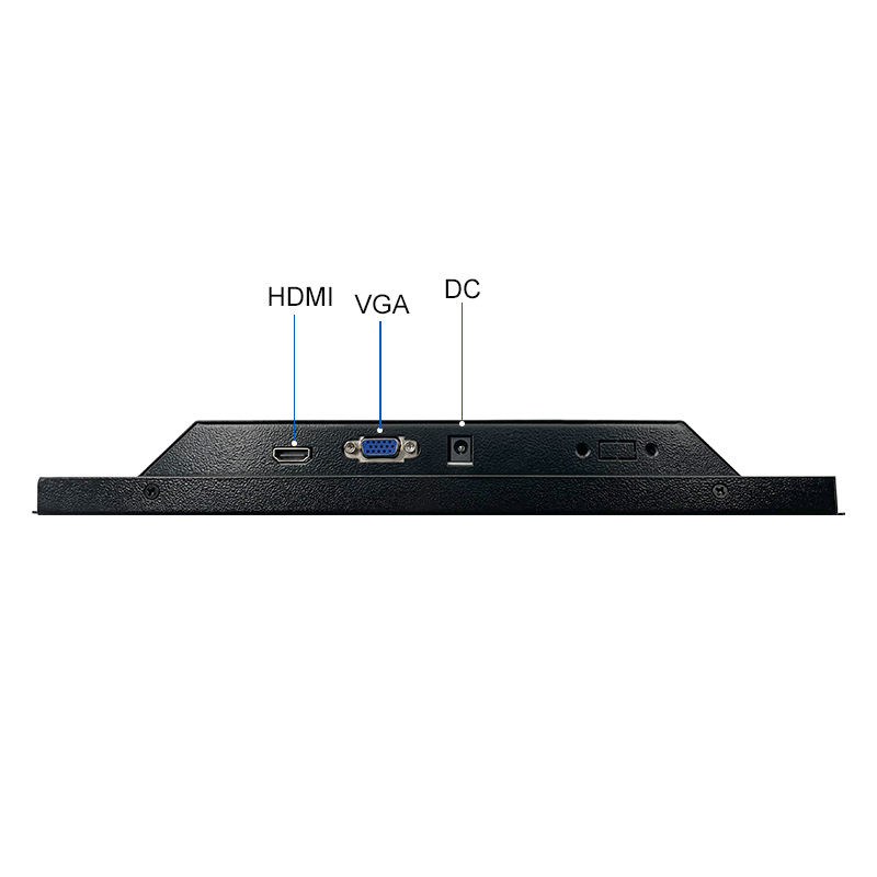 11.6 Inch IPS 1366x768/1920x1080 HD-MI/VGA Non-Touch Screen Metal Case Industrial Desktop LCD Monitor with Virtual Reality Ready