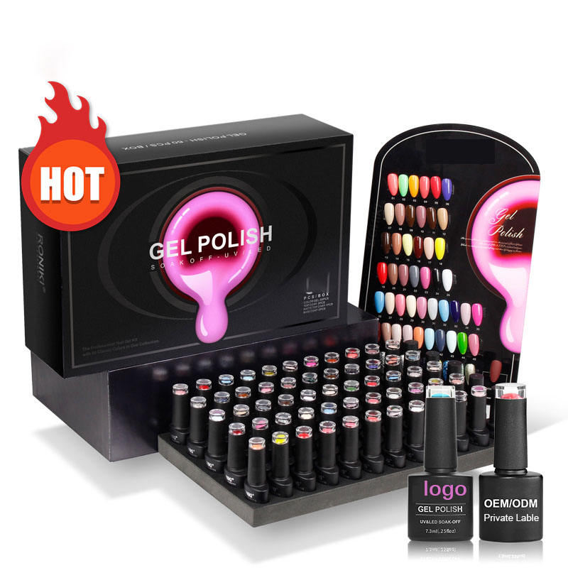 High Quality Color Nail Art Gel Polish Nailkit Art Set Nail Gel Kit Professional For Uv/led Lamp