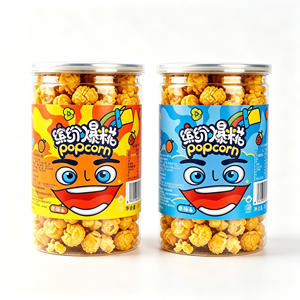 Popcorn all'Ingrosso in Barattolo da 118g |   Snack Pronti da Mangiare al Caramello/Burro/Frutta - Product Image 4