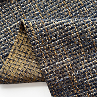 Tissu chenille en polyester teint en fil de haute qualité pour ameublement et textiles de maison, poids moyen 520 g/m², fabriqué en Chine