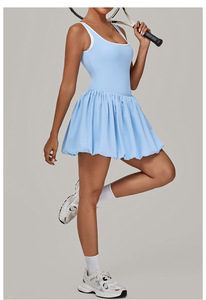 Kadınlar atletik tenis giyim sınırlanmıştır tasarım etek Golf Pickleball egzersiz iç şort tenis elbise ile etek giymek - Product Image 2