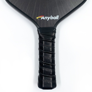 Pagaie de Pickleball bon marché Chine OEM fournisseur jeu de sport populaire pagaie de Pickleball en fibre de verre pagaie de Pickleball noir 14mm 16mm - Product Image 3