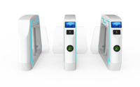 Barrière pivotante automatique intelligente pour contrôle d'accès rapide, idéale pour hôtels, supermarchés et entrées.