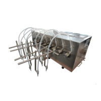 Pompe à engrenages SINBON pour ligne de production à petite échelle, remplisseuse de sauces et de shampoings avec contrôle PLC