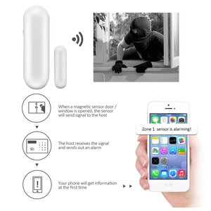 फोकस मीयन अलार्म सिस्टम के लिए 2 पीसी MD-211R वायरलेस डोर सेंसर 433mhz <span class=keywords><strong>868mhz</strong></span> है - Product Image 6