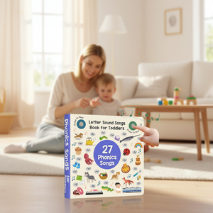 Libro de Sonidos Personalizado con Canciones <span class=keywords><strong>para</strong></span> <span class=keywords><strong>Dormir</strong></span>, Libro Interactivo de Cartón con Canciones de Cuna Suaves, OEM - Product Image 1