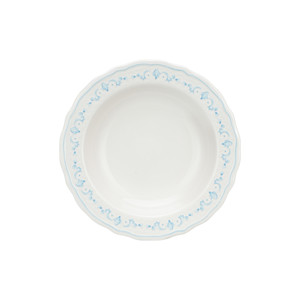 18-Piece Luxury Blue White Bone China Floral Porcelain Dinner Plates Set Ceramic <b>Dinnerware</b> Sets Wholesale - Product Image 3