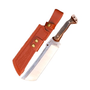 มีดพกพาคุณภาพสูงแบบยุทธวิธี ปรับแต่งได้ตามต้องการ OEM DIY สำหรับเอาตัวรอดในป่า ล่าสัตว์ EDC พับได้ ดามัสกัส ไม้ - Product Image 1