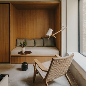 Juego de Muebles de Dormitorio de Hotel de Madera Sólida, Diseño Artístico Moderno, Servicio Completo de Diseño y Construcción para Hoteles Boutique - Product Image 5