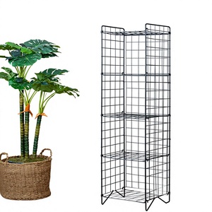 Kitchen Storage Rack 5 Tier Metal <b>Wire</b> Shelving Unit Freestanding Display Stand Organizer kitchen <b>shelf</b> kitchen rack - Product Image 1