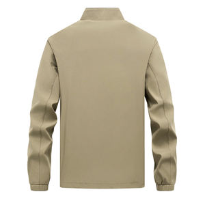 En la primavera de 2025, el nuevo abrigo americano es cálido y transpirable para hombres de mediana edad y mayores, y es versátil para deportes al aire libre. - Product Image 3