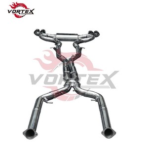 Escape Catback VORTEX SUS304 Valvetronic para BMW X3M/X4M F98 2019-2024, Puntas Cuádruples, Instalación Directa - Product Image 2