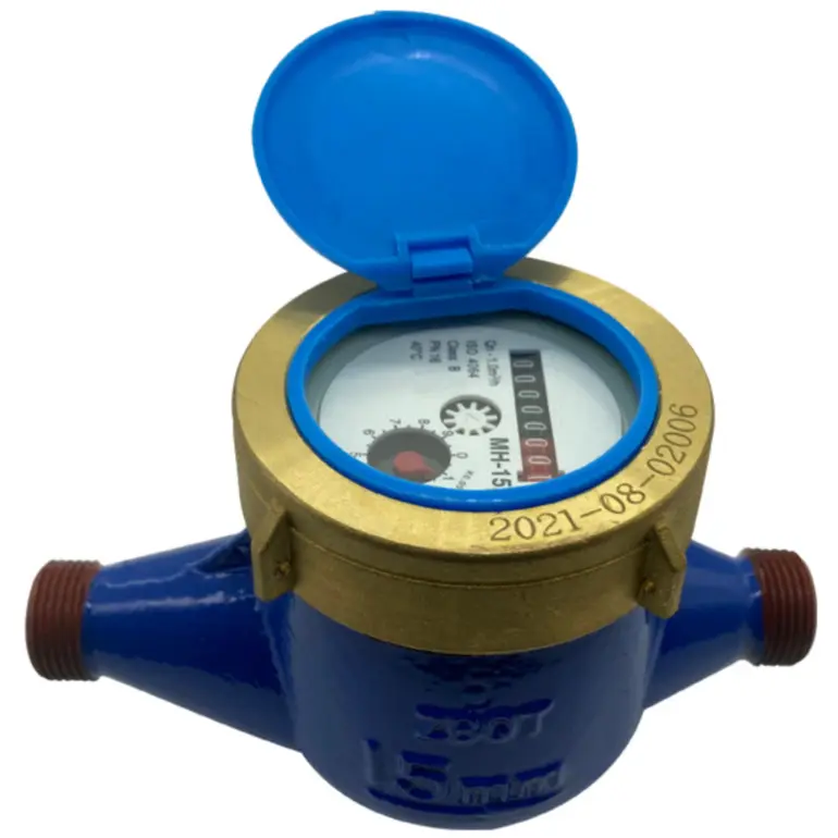 Custom Logo Brazilië Pakistan Gebruik Digitale Control Flow Watermeter Multijet Koud Water Meter R160