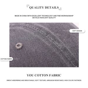 Wholesale 6 Panel Blank Custom Design Logo Cotton <b>Plain</b> Sports 3D Embroiederied Logo Adjustable Baseball <b>Cap</b> - Product Image 2