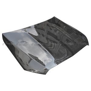 ฝาครอบกระโปรงหน้าคาร์บอนไฟเบอร์สองด้านสำหรับ Mercedes Benz C Class W206 อุปกรณ์ตกแต่งรถยนต์ - Product Image 1