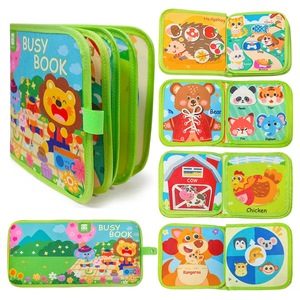 <span class=keywords><strong>Livre</strong></span> en tissu éducatif précoce pour nourrissons Livres en papier interactifs parent-enfant Jouet pour bébé à mâcher pour les nourrissons de <span class=keywords><strong>0</strong></span> à <span class=keywords><strong>3</strong></span> ans - Product Image 3