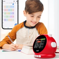 Speaker Pintar AI 2000mAh Layar 3.68" Asisten AI Multibahasa Mesin Pembelajaran Cerdas Robot Edukasi Speaker Pintar