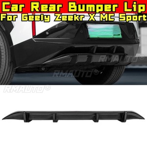 <b>Car</b> Rear Bumper Lip Splitter <b>Diffuser</b> Spoiler Bumper Guard Protector Cover Body Kit For Geely Zeekr X MC Sport <b>Car</b> Accessories - Product Image 2