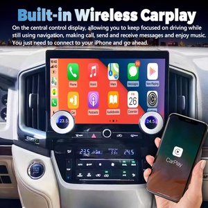 Reproductor Multimedia para Auto con Navegación GPS Android 13, Pantalla QLED, HU para Toyota Land Cruiser 2016-2022, Carplay, BT, Radio para Auto de 11.6 Pulgadas - Product Image 2