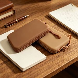 Premium Custom Logo <b>Waterproof</b> Silicone <b>Wallet</b> for Men Women Daily Use Large Capacity Eco-Friendly Durable Zipper Closure - Product Image 2