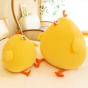 Figura <span class=keywords><strong>de</strong></span> pollo gordo <span class=keywords><strong>de</strong></span> gran tamaño, muñeco <span class=keywords><strong>de</strong></span> peluche, juguete <span class=keywords><strong>de</strong></span> peluche <span class=keywords><strong>de</strong></span> pollito amarillo, cojín <span class=keywords><strong>de</strong></span> tela suave <span class=keywords><strong>de</strong></span> gallina y gallo, almohada <span class=keywords><strong>para</strong></span> respaldo <span class=keywords><strong>de</strong></span> cama - Product Image 2