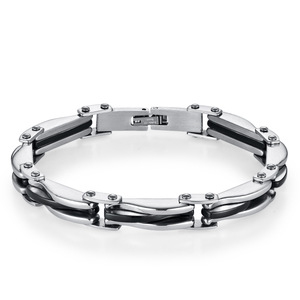 Fashion Hip Hop Stainless Steel Bracelet Vintage Wrist Chain Jewelry For <b>Men</b> Wholesale - Product Image 5