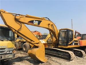 Excavadora Usada Caterpillar CAT 320B de 20 Toneladas, Excavadora de Cadenas Usada de Segunda Mano en Buenas Condiciones, Tractor en Stock para la Venta - Product Image 6