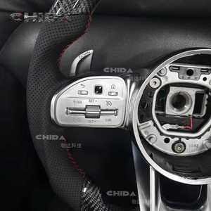 Convient pour <span class=keywords><strong>Mercedes</strong></span> Benz Volant en fibre de carbone personnalisé avec LED B C E S G-Class W213W204E200E300E320E350E43E63E53E500 S300 - Product Image 5