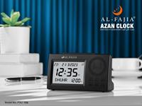 Horloge numérique Azan l avec son multi-athan, Date, semaine, température, temps de prière