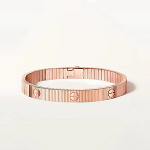 Bracciale da <span class=keywords><strong>Donna</strong></span> Placcato Oro con Pietre Naturali, Design Geometrico di Lusso, Ultima Collezione 2025 - Product Image 2