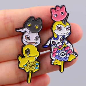 2026 Yeni Özelleştirme Benzersiz Tasarım Anime Emaye Broş Rozeti Metal Yaka İğnesi - Product Image 4