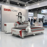 Máquina de Grabado CNC de Alta Configuración 4x8 de 3 Ejes 1325 1530 2030, Router CNC para Madera con ATC para Muebles