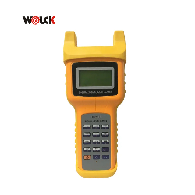 Dual Frequency Level Measurement CATV Signal Level Meter HT828B RF TV Signal Level Meter