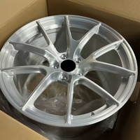 Rines HZH Modificados de Alto Rendimiento, Forjados en Plata Pulida, de 18, 19, 20, 21 y 22 Pulgadas, Compatibles con BMW M3 F80 Stance Sport, Rines de Aleación Personalizados