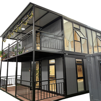 Maison mobile complète avec salle de bain, extensible 20ft 40ft, préfabriquée, Casa Prefabricada, bâtiment modulaire en conteneur